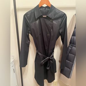 Gorgeous light sheen to this classic Eileen fisher water resistant trench